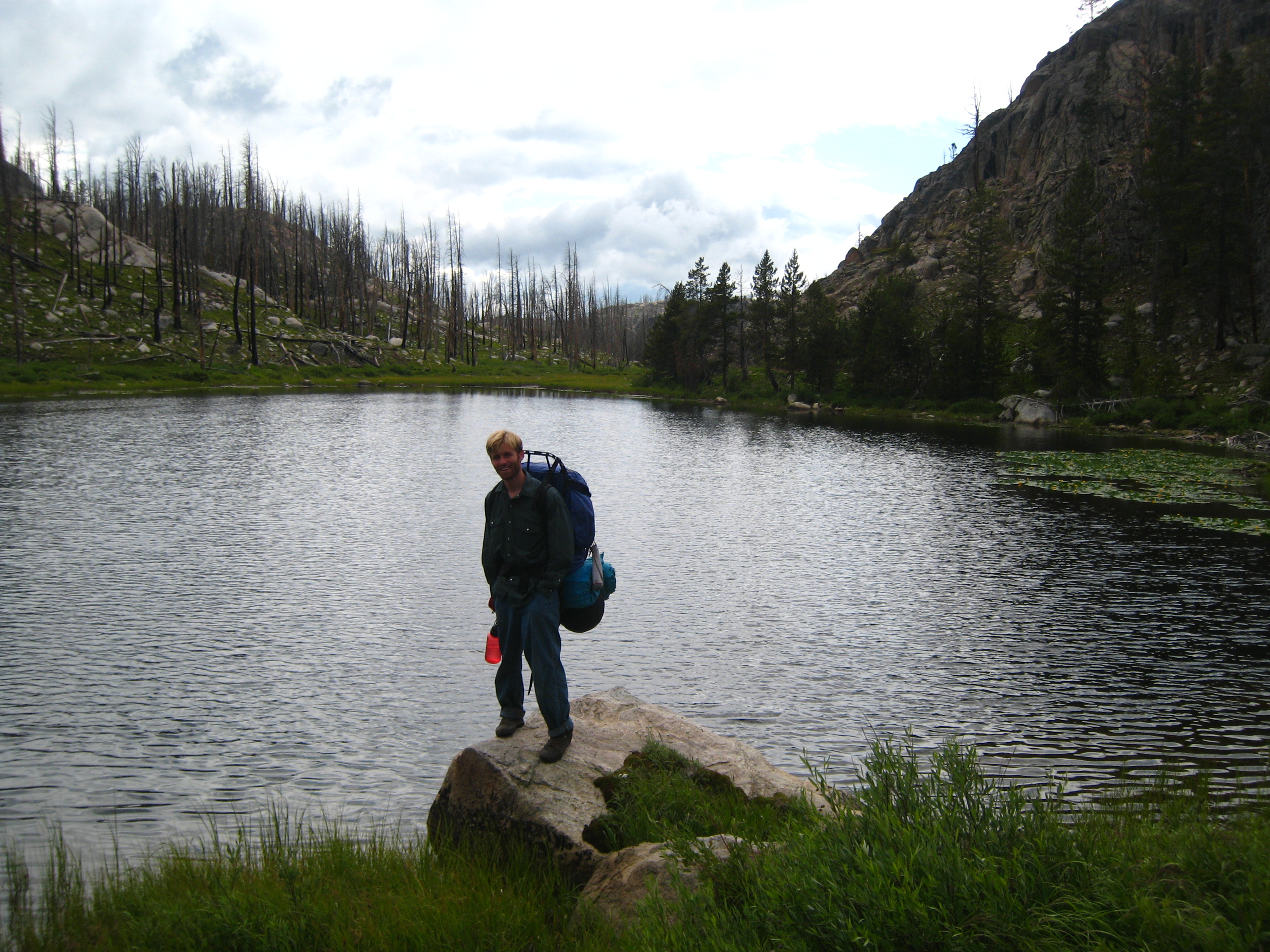 2009 Wind River Trip - Day 2 - Lake Ethel to Mount Victor